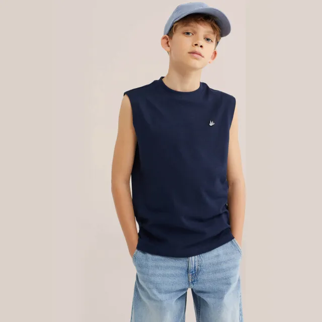 WE Fashion tanktop donkerblauw, foto 4