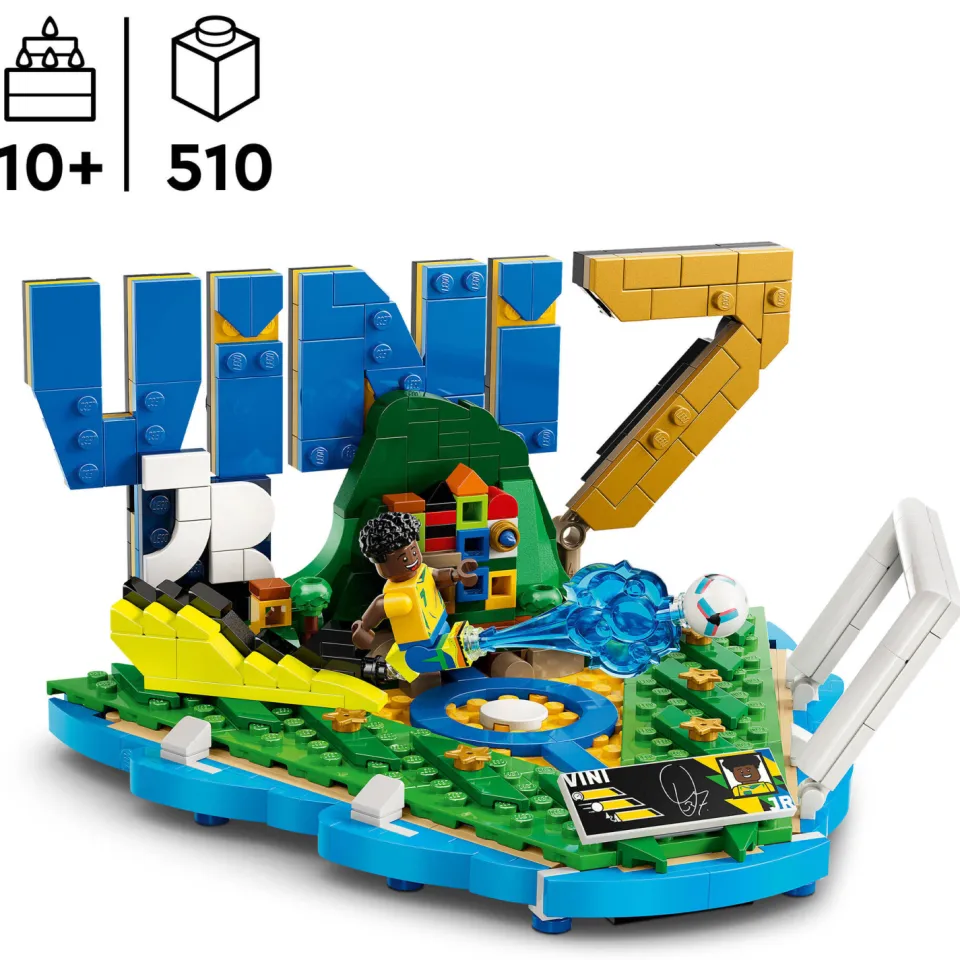 Lego Editions Sports Vini Jr. – Voetbalhoogtepunten Bouwpakket 43027, foto 3