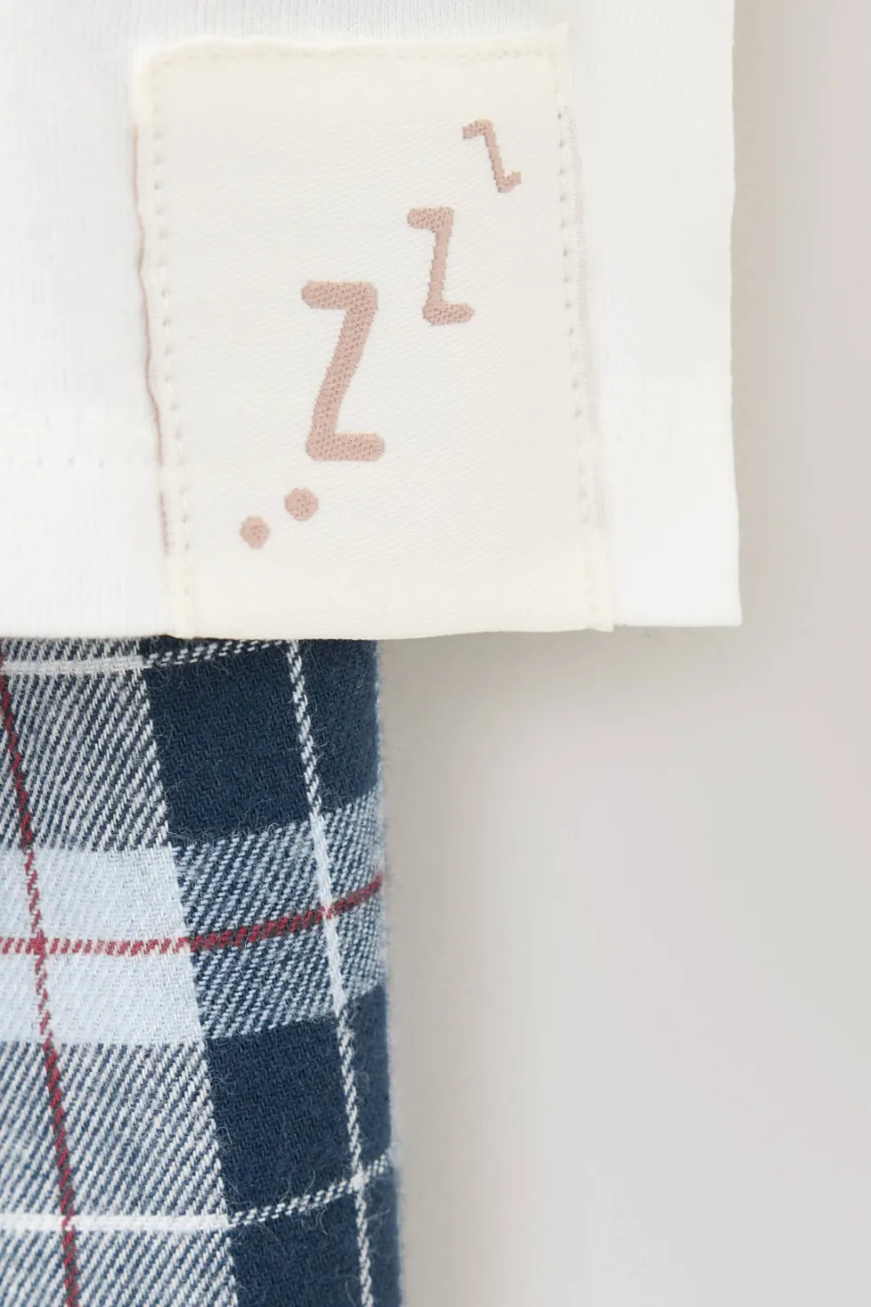 Mango Kids geruite pyjama donkerblauw, foto 4