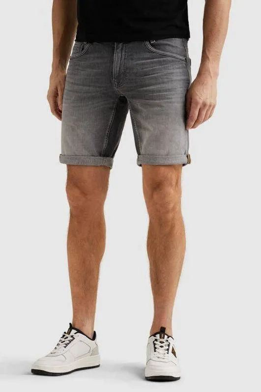 PME Legend Nightflight denim short grijs GREY FRESH TONE