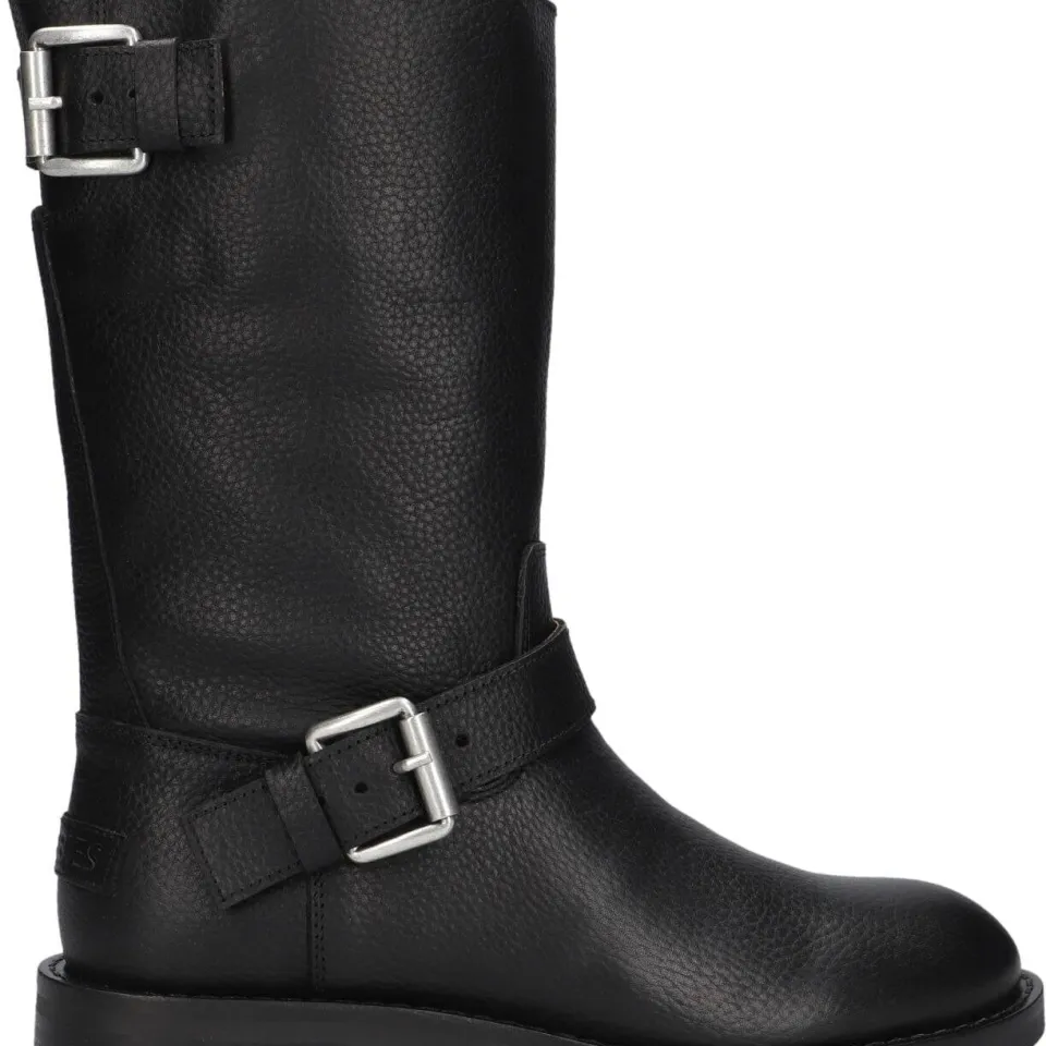 Shabbies Amsterdam Alyd Mia boot Leer Zwart