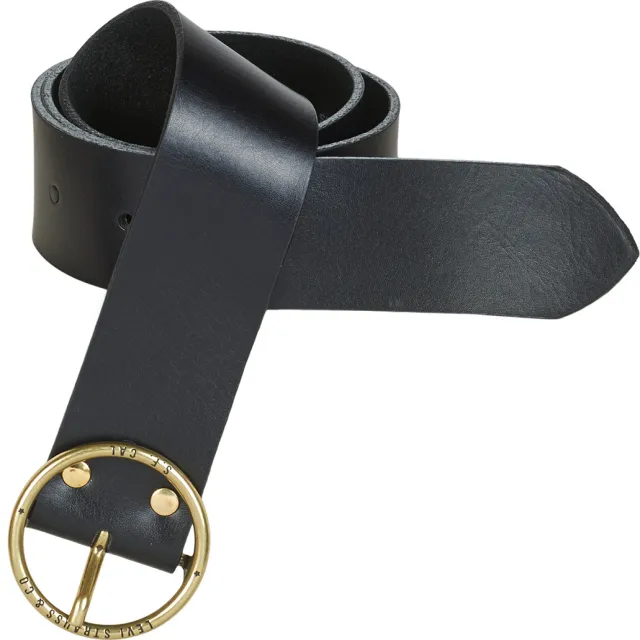 Levi's Athena leren riem zwart