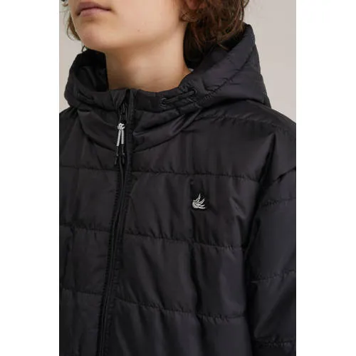 WE Fashion gewatteerde jas zwart jongens, foto 4