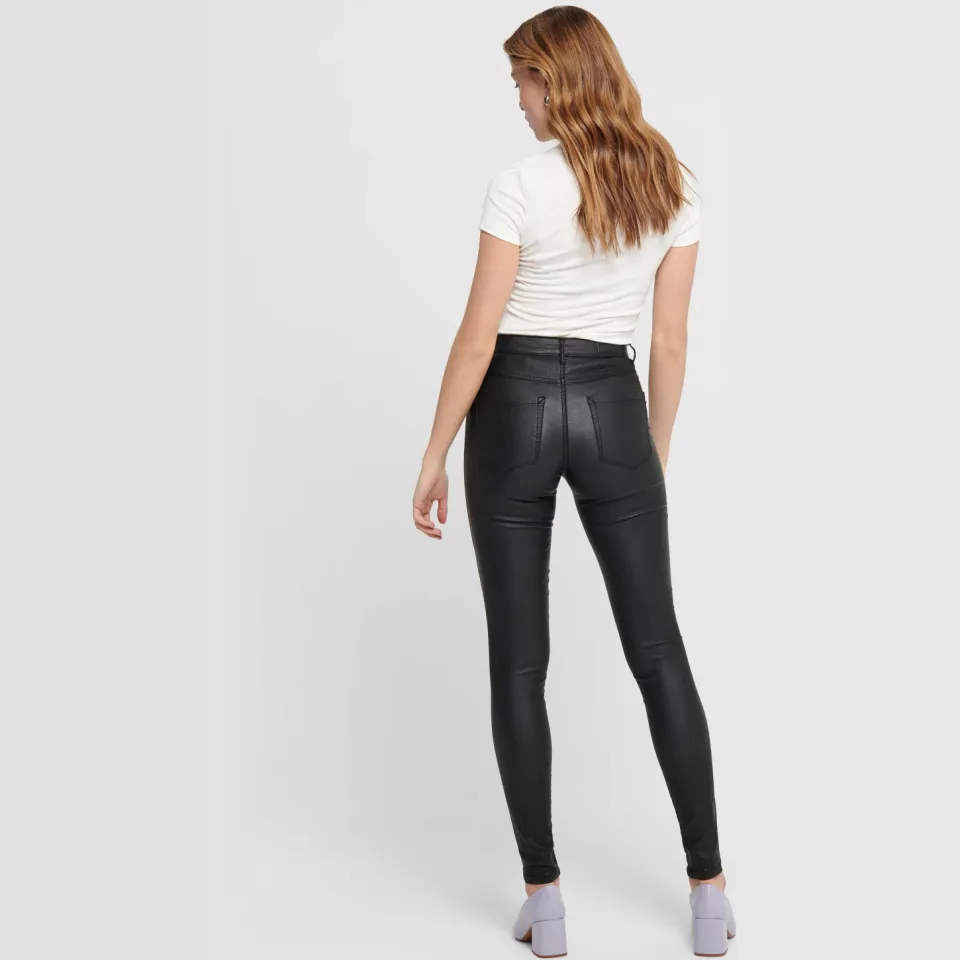 Only ONLROYAL skinny broek zwart, foto 4