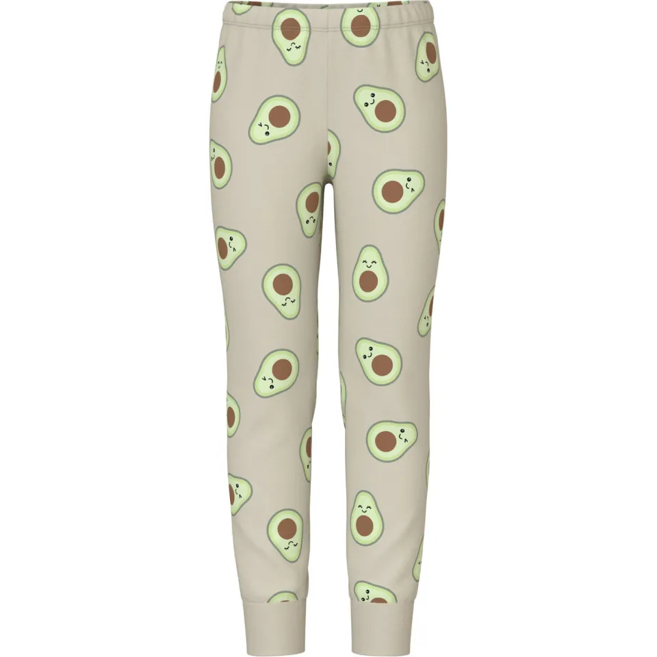 NAME IT KIDS pyjama met all-over print beige/groen, foto 4