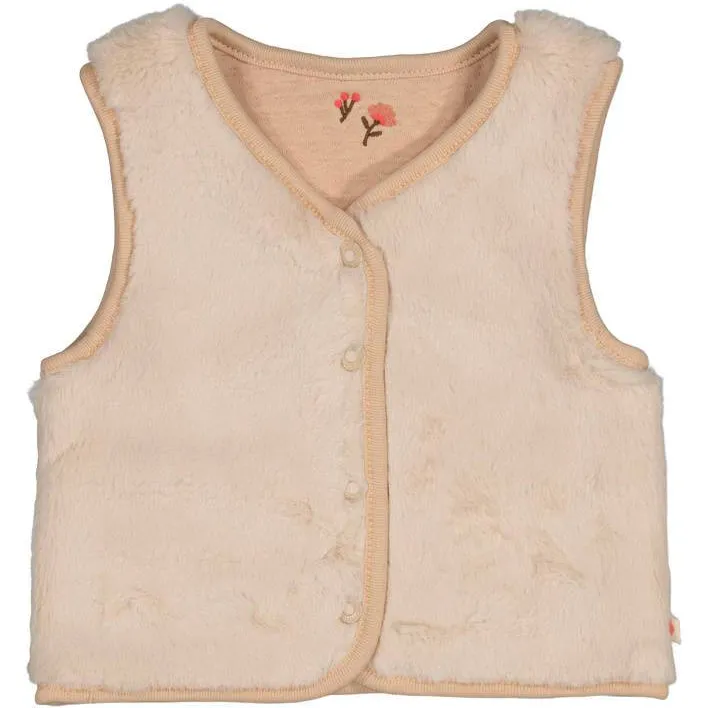 Feetje reversible gilet Forest Garden - beige, foto 6