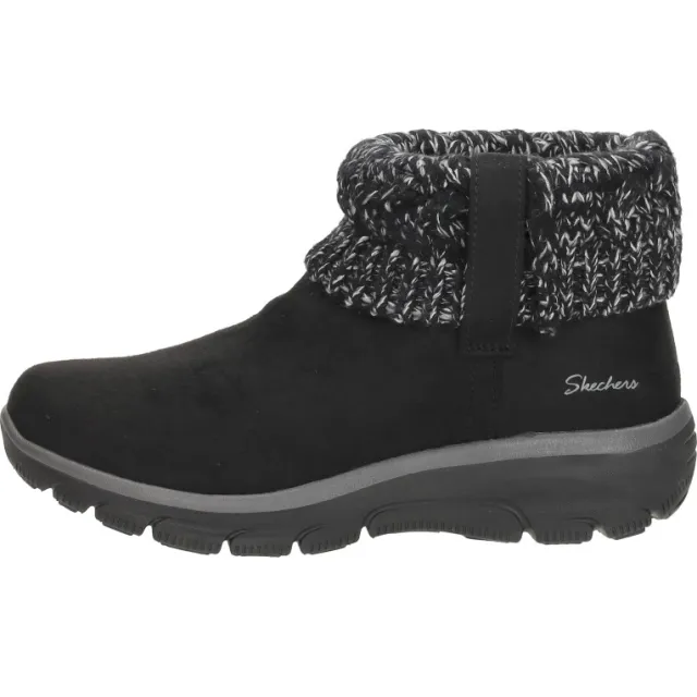 Skechers Easy Going Cozy Weather enkellaarsjes zwart, foto 2