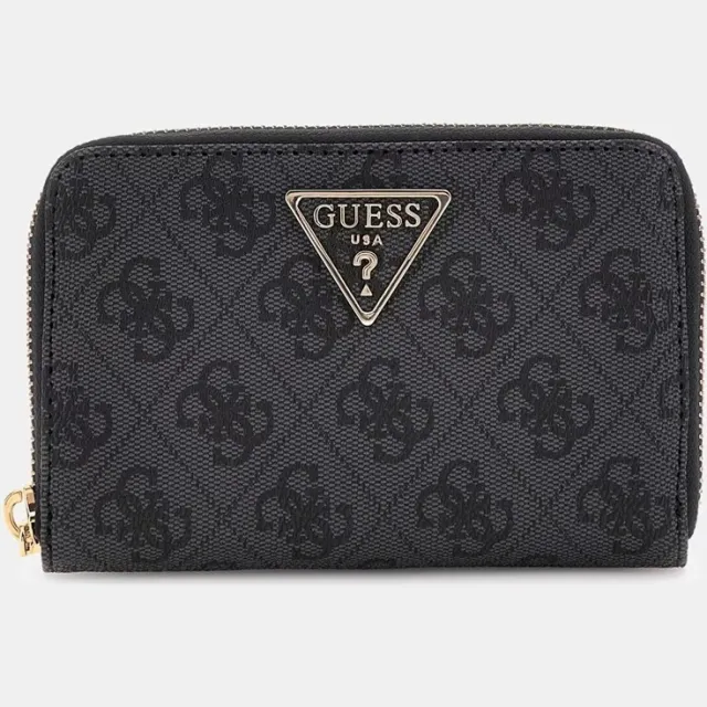 Guess Laurel II portemonnee coal logo multicolor, foto 2
