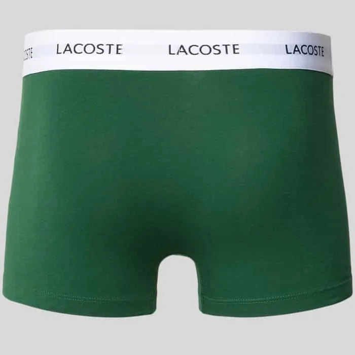 Lacoste boxershort katoenmix 3-pack groen, foto 2