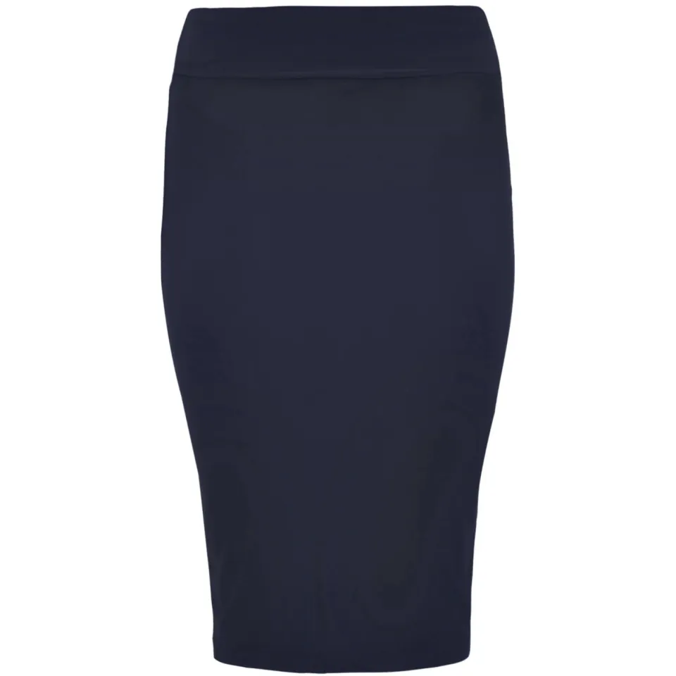 Yoek kokerrok donkerblauw, foto 2