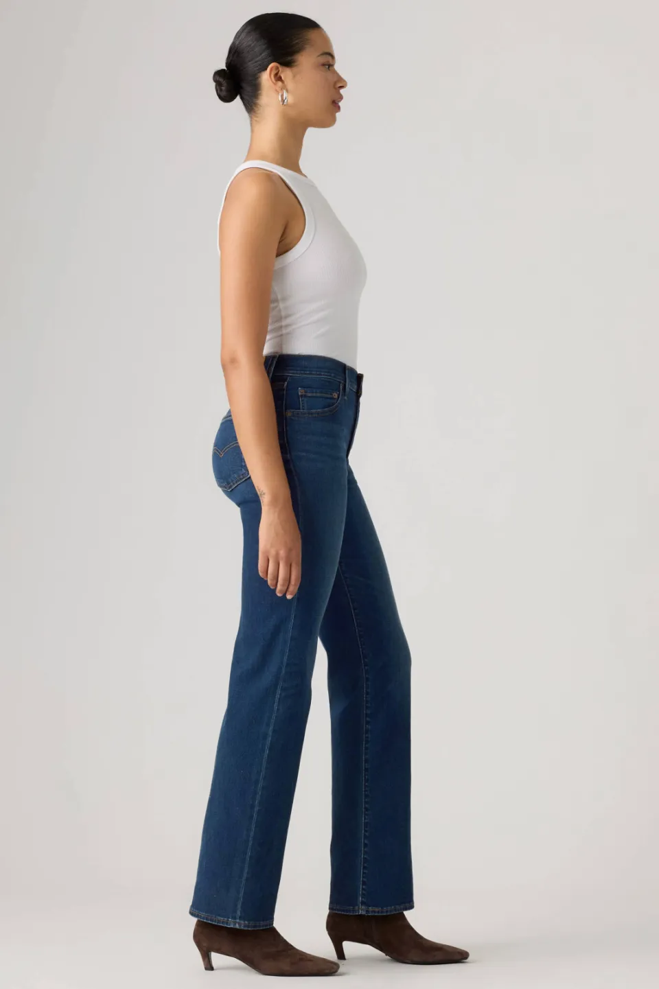 Levi's 723 HIGH RISE STRAIGHT jeans - blauw, foto 2