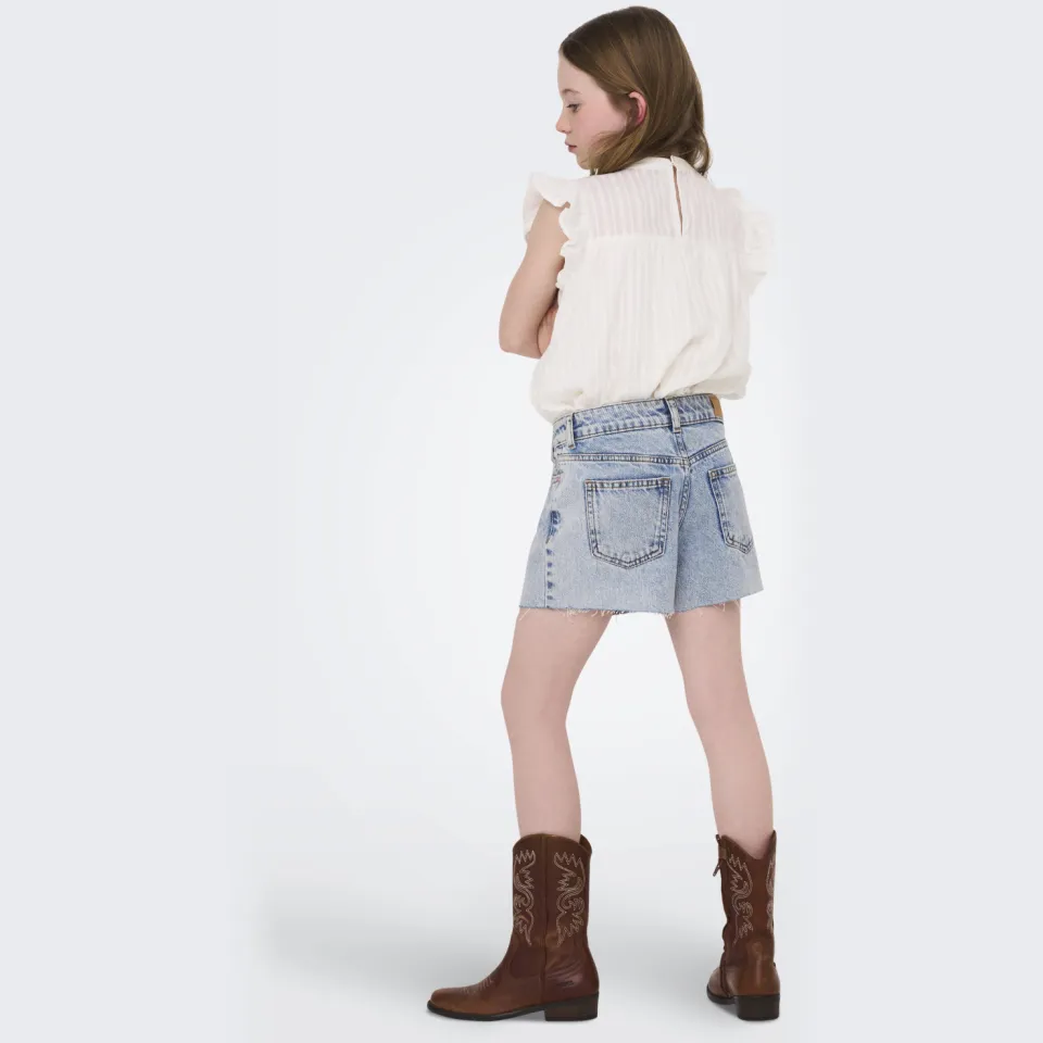 KIDS ONLY GIRL spijkerrok lichtblauw light blue denim, foto 8