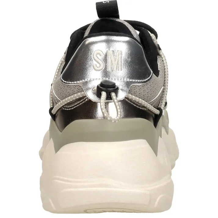 Steve Madden Spectator sneaker zilver, foto 4