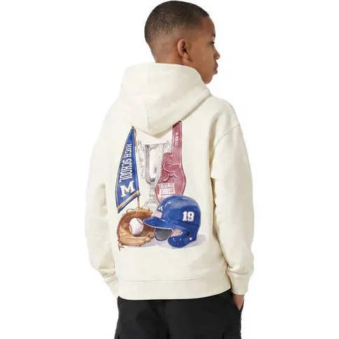 Malelions sweater met backprint - ecru, foto 4
