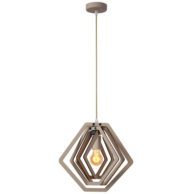 Lucide MAURO hanglamp kinderkamer taupe