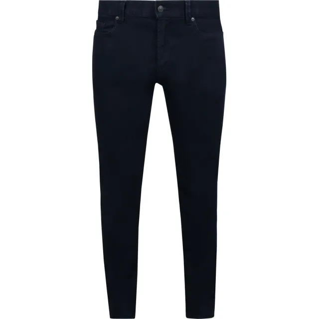 Alberto Pipe regular fit broek zwart donkerblauw