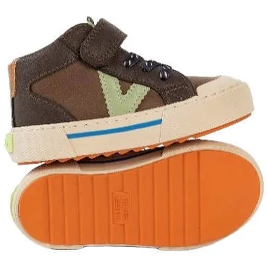 Victoria Tribu hoge sneakers bruin, foto 4