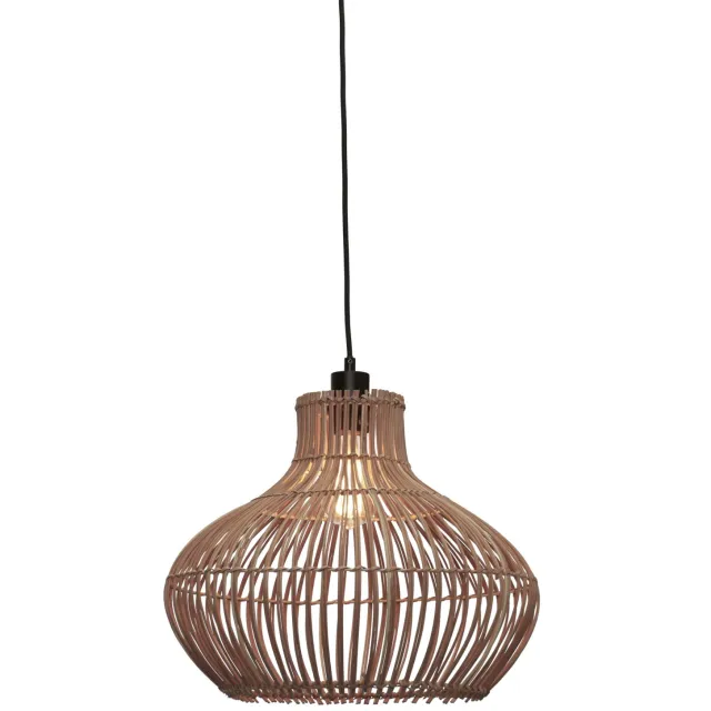 Good&Mojo Hanglamp 'Kalahari' Rotan, 42cm, kleur Naturel