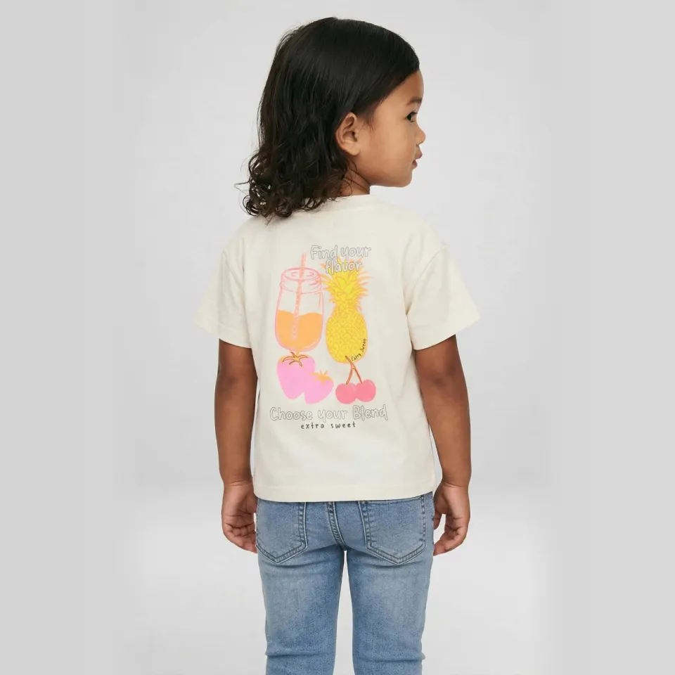 Little Cars T-shirt met backprint offwhite, foto 4