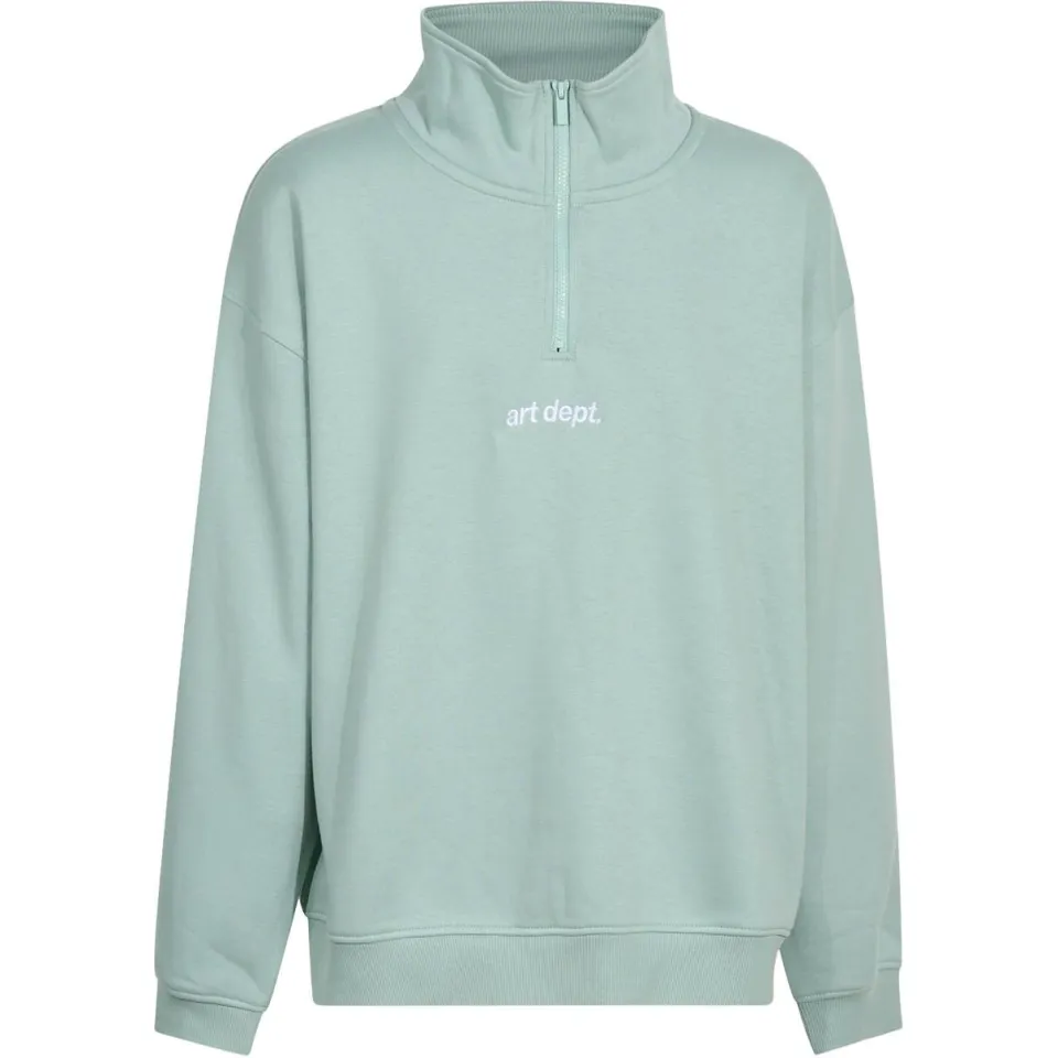 Shoeby sweater met backprint - lichtblauw, foto 2
