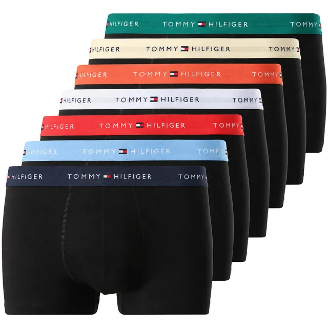 Tommy Hilfiger boxershorts zwart 7-pack, foto 2