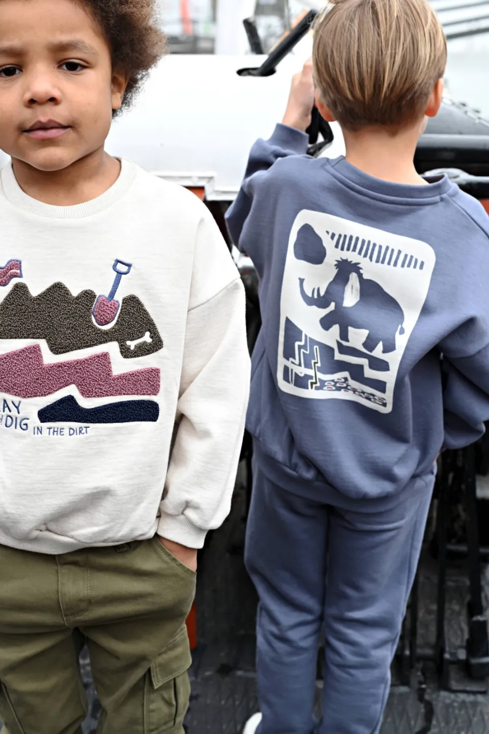 Sturdy sweater Rock the Earth - blauw, foto 8