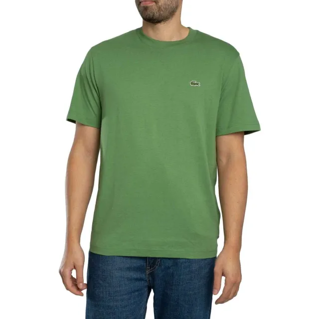 T-shirt Korte Mouw Lacoste Katoenen T-shirt met logo groen, foto 2