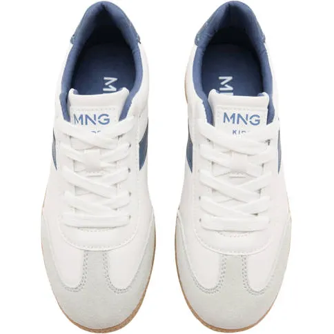Mango Kids sneakers - wit/blauw, foto 2