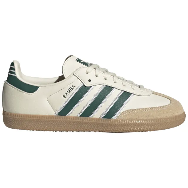 Adidas Originals Samba OG leren sneakers - ecru/groen