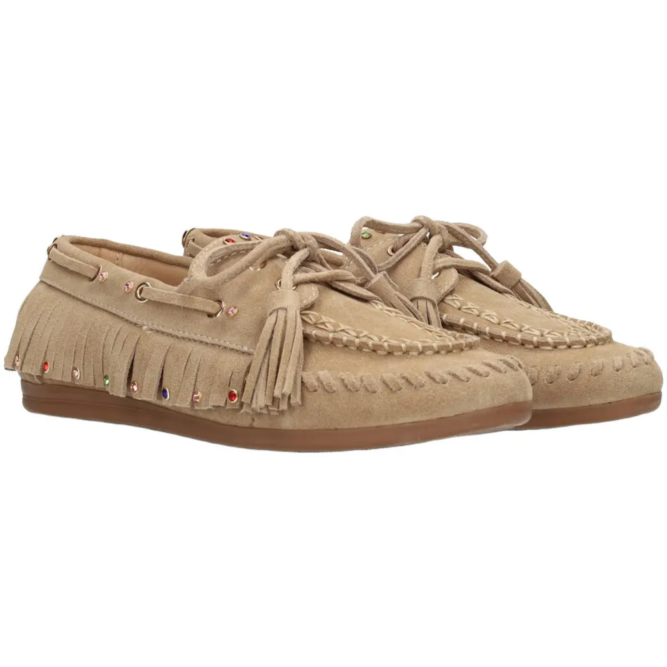 Haboob Yara suède bootschoenen - beige, foto 3