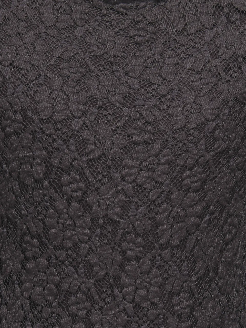 Only semi-transparante longsleeve donkerbruin, foto 4