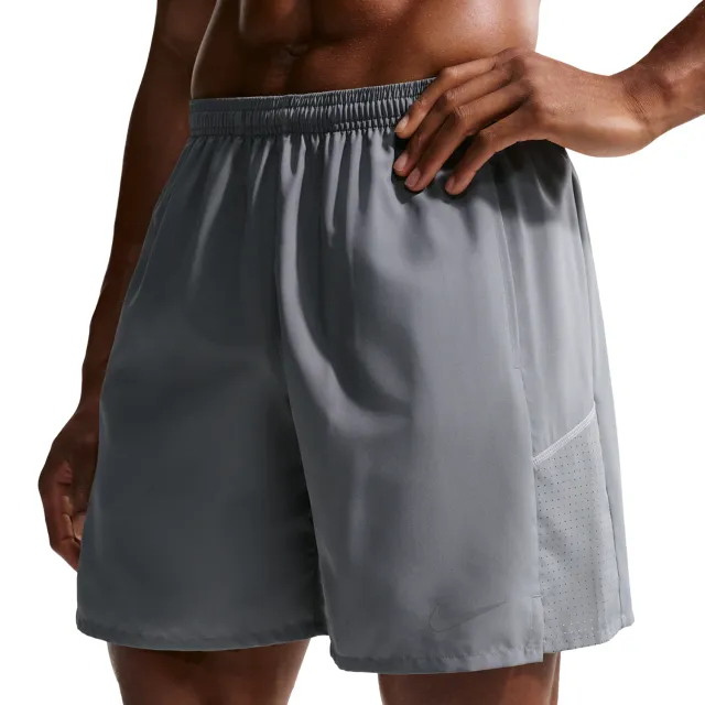 Nike Miler Korte Broeken Heren - Grijs - Poly Woven Grey