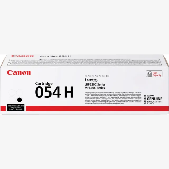 Canon 054H tonercartridge zwart