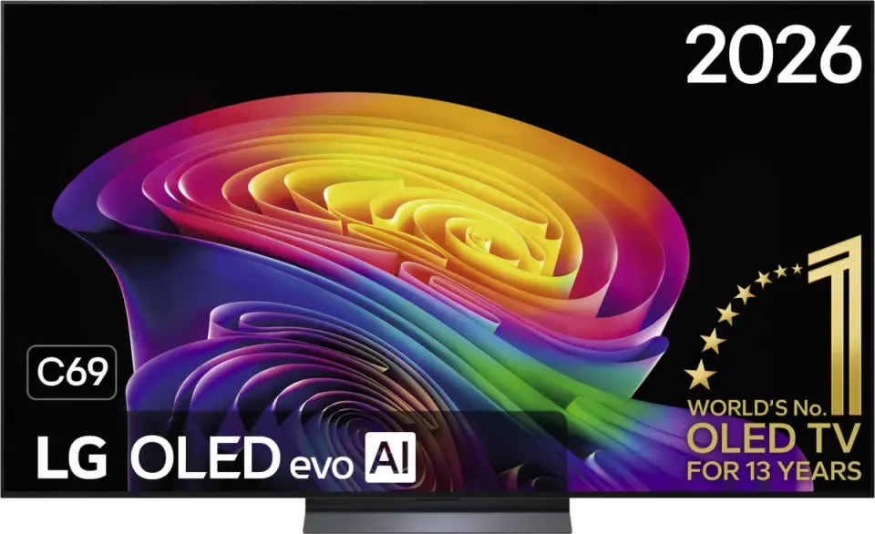 LG OLED77C69LB 77 inch OLED TV zwart, foto 4