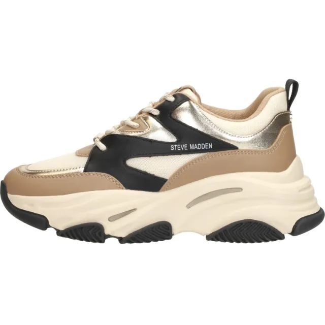 Steve Madden Progressive lage sneakers beige, foto 2
