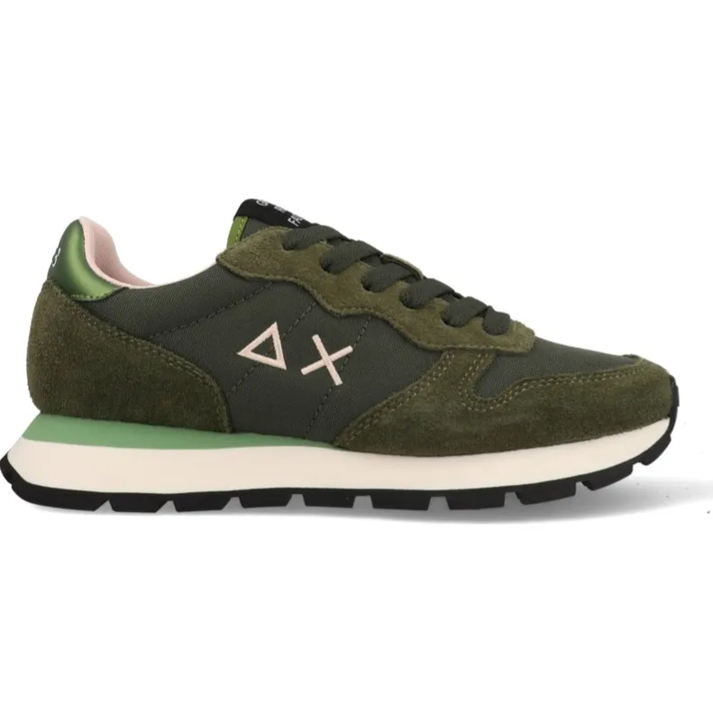 Sun68 Ally Solid lage sneaker groen, foto 3