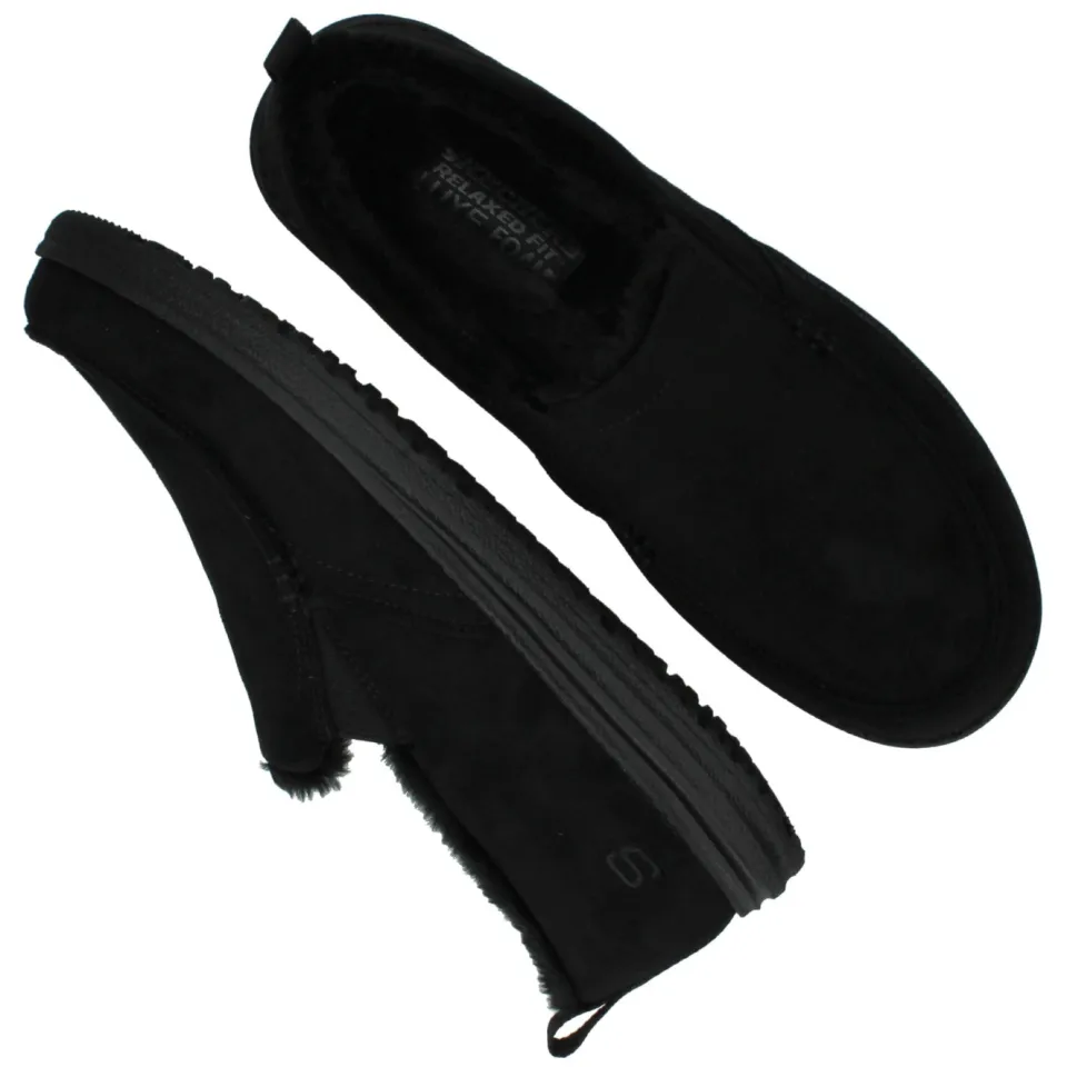 Skechers Melson Willmore pantoffels zwart, foto 6