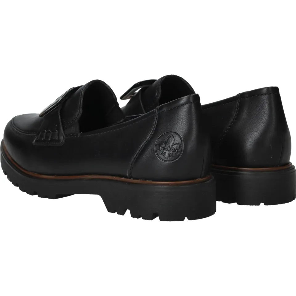 Rieker mocassins zwart, foto 5