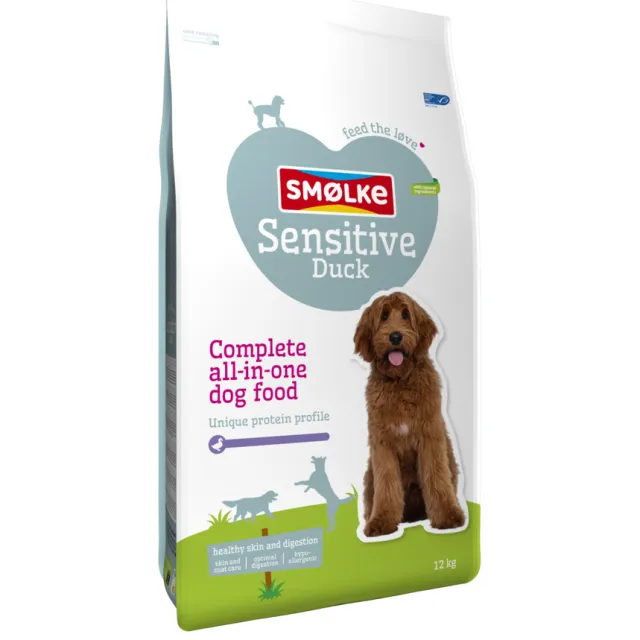 Smolke Sensitive eend hondenvoer 12 kg