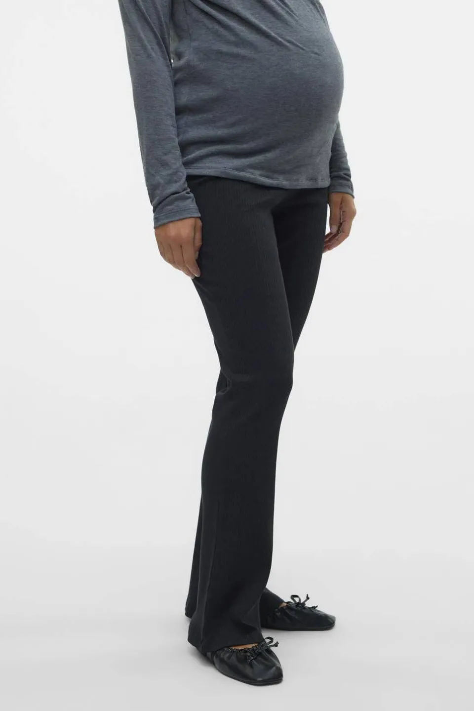 Vero Moda Maternity VMMLAVENDER flared zwangerschapslegging zwart, foto 5