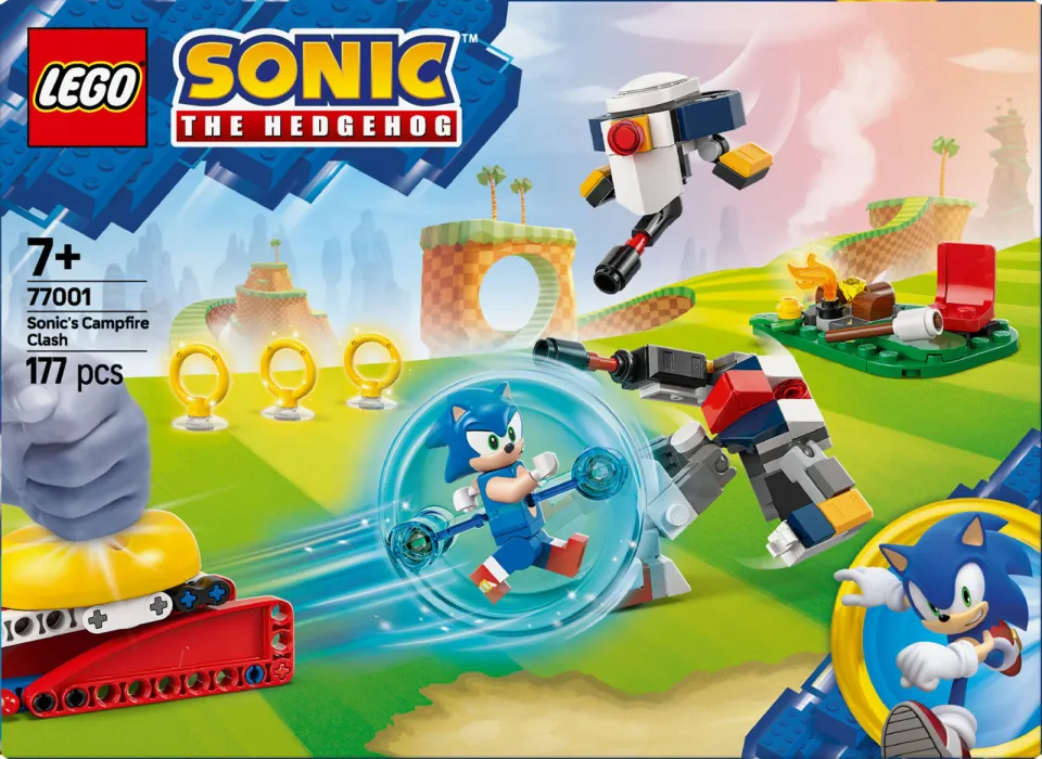 Lego Sonic the Hedgehog Sonics krachtmeting bij het kampvuur speelgoed 77001, foto 3