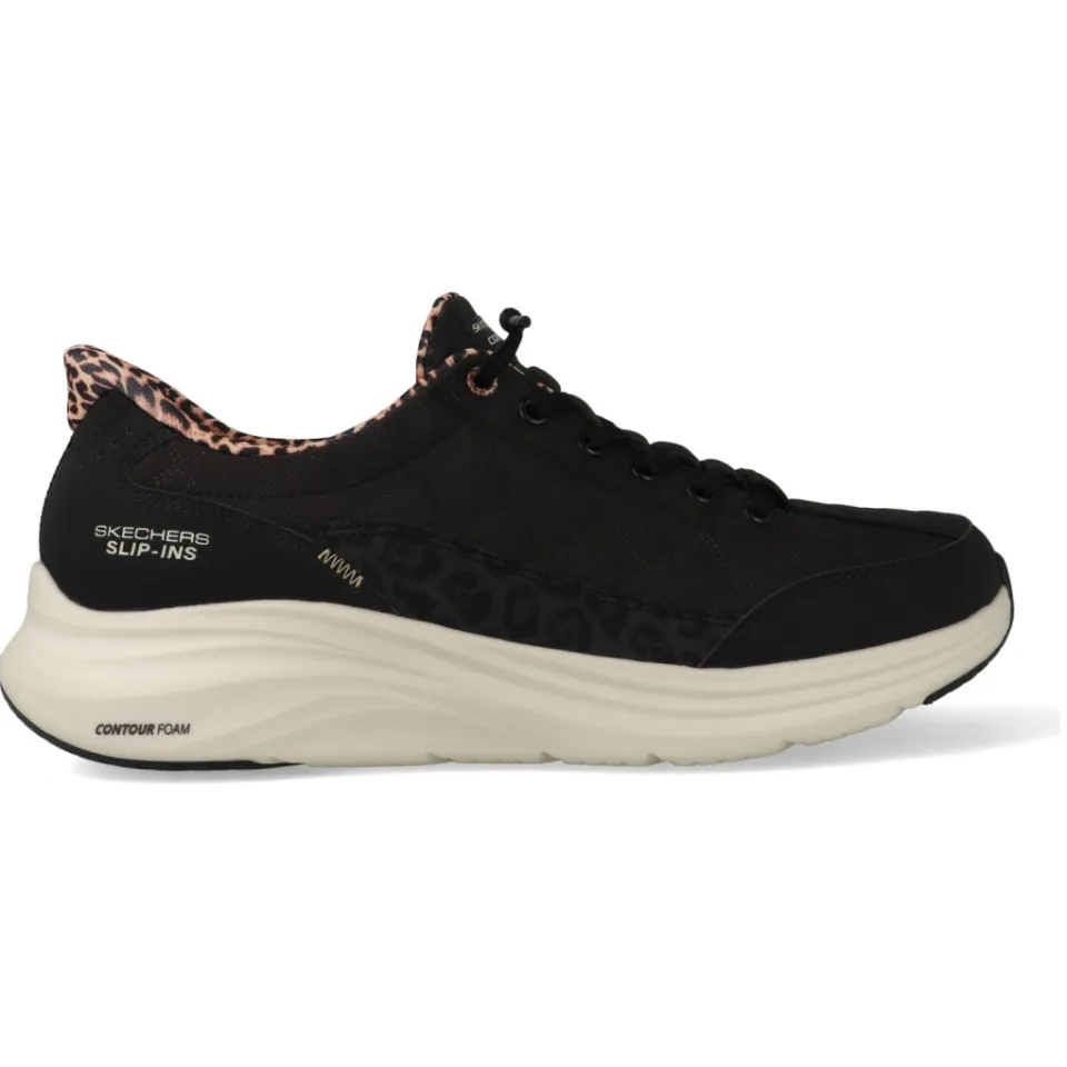 Skechers Slip-ins Contour Foam sneakers zwart