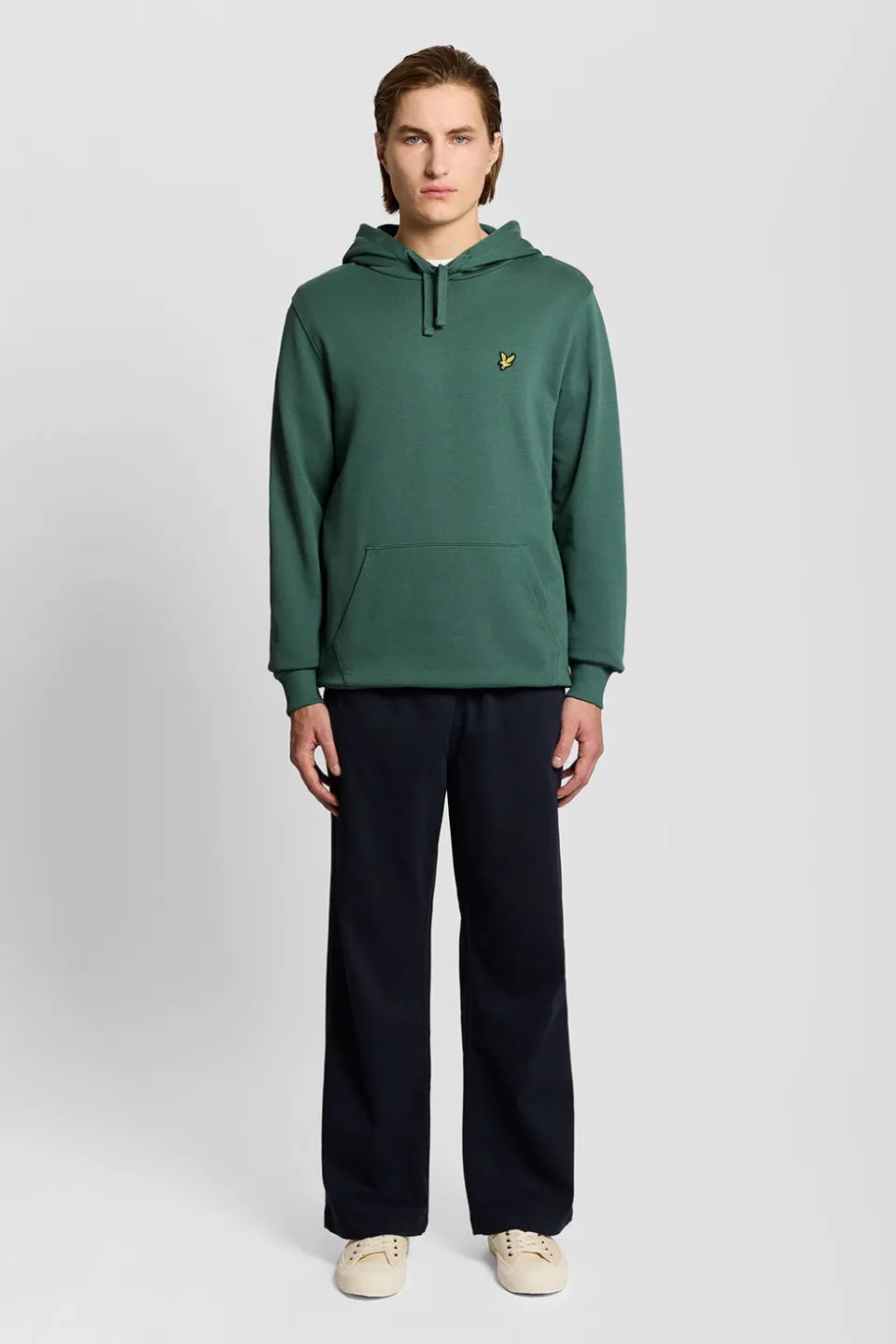 Lyle & Scott hoodie groen, foto 3
