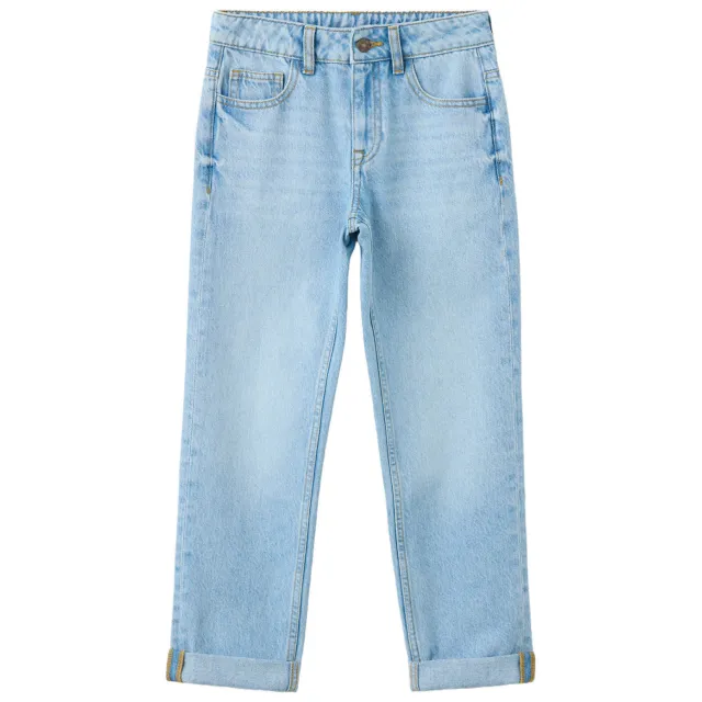 Mango Kids regular fit jeans - lichtblauw Light blue denim