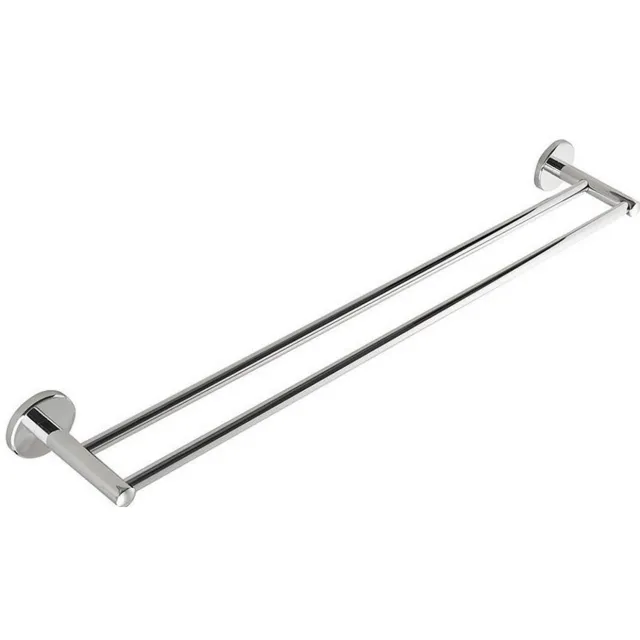 Sapho Dubbele Handdoekhouder Sapho Samba Hangend 64.8 cm Chroom