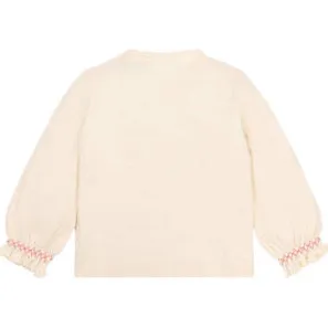 Little Dutch gebloemde longsleeve met ruches beige, foto 4