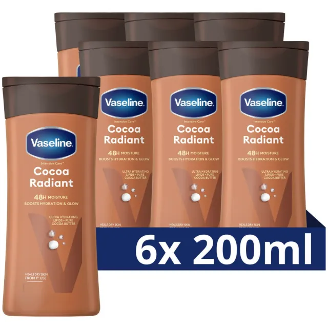 Vaseline Intensive Care Cocoa Radiant bodylotion, foto 2