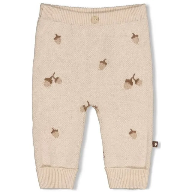 Feetje jacquard babybroek zand, foto 2