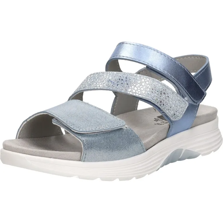 Sub55 Comfort Collection Sunny 31 sandaal lichtblauw, foto 4