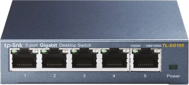 TP-Link TL-SG105 switch zwart